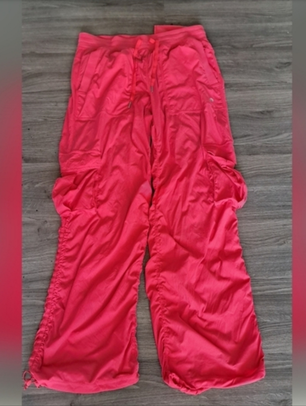 Glaze Pink Dance Studio Relaxed-Fit Mid- Relaxed-Fit Cargo Pants